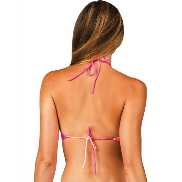 NEW RAISINS underwire push up bikini top in santa cruz pink - Picture 2 of 2